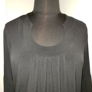 Worthington Woman 3X black stretch bells sleeve